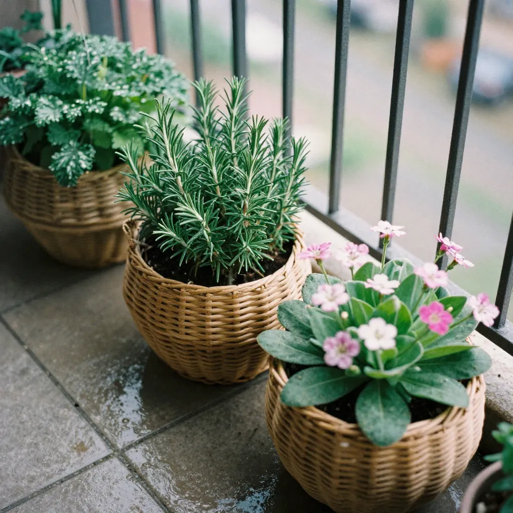 Nordisk balkonhave design